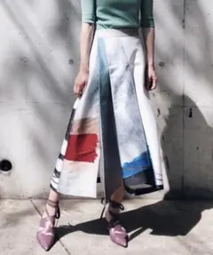 AMERI MEDI DRAWING UNEVEN SKIRTのサムネイル