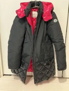 極美品 MONCLER ダウンジャケット ブラック/ピンク