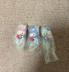 サンリオ ガチャ ナーススイングマスコット マイメロ クロミ キティ