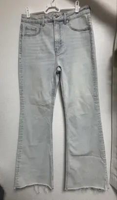 H&M ハイウエスト　フレアジーンズ　サイズ42