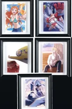 【最安値】【5種セット】　ONE PIECE ウィンドウアートコレクション2