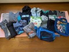 【新品未使用あり】まとめ売り　男の子　冬物　150cm　17点