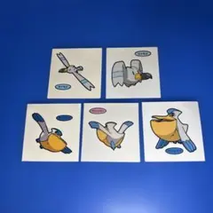 ポケモン　デコキャラシール　キャモメ・ペリッパーセット