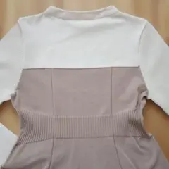 CELFORD ロングニットワンピース 切り替え