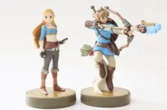 amiibo｜ゼルダ・リンク（ブレス オブ ザ ワイルド）2体セット