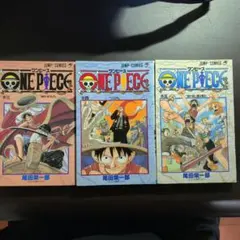 ONE PIECE 尾田栄一郎 3巻 2版 4巻 初版 5巻 初版