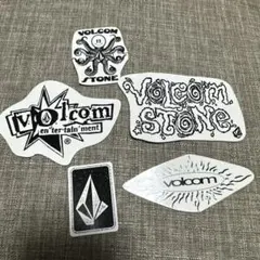 Volcom ステッカー 5枚 ボルコム サーフィン スノボ スケボ
