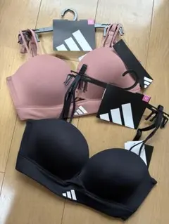 ヤードセール❇️adidas❇️アディダス❇️スポブラ❇️ノンワイヤーブラ❇️Mサイズ②点のサムネイル