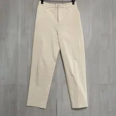 グローバルワーク　テーパードパンツ　ウエストゴム　ベージュ　M