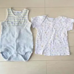 【在庫確認して】ファミリアロンパース肌着セット60-70