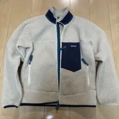 patagonia レトロX フリースジャケット S クリーム色