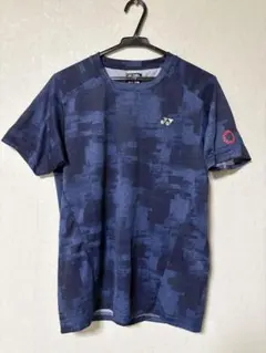YONEX ネイビー迷彩シャツ JP M
