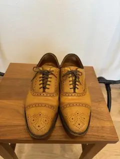 リーガル　ウィングチップ レザーシューズ ライトブラウン