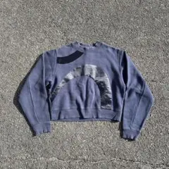 Acne studios ハーフジップスウェット アクネ 古着 - メルカリ