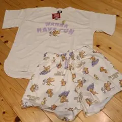 新品　トム&ジェリー　ルームウェア　半袖上下セット