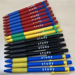 当時物】昭和レトロ パイロット キャップ式 ボールペン 緑 6本セット