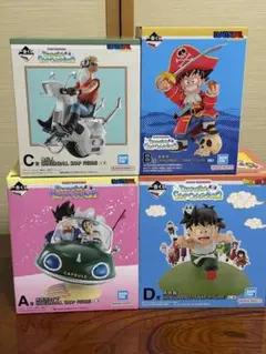 一番くじ　ドラゴンボール スナップフィギュア コレクションA賞B賞C賞D賞セット