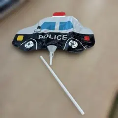 パトカー型 バルーン スティック付きのサムネイル