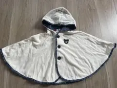 ダブルビー ポンチョ　ミキハウス