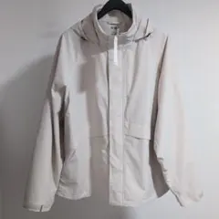 未使用 ユニクロ ウィンドプルーフ スタンドブルゾン XXL オフホワイト
