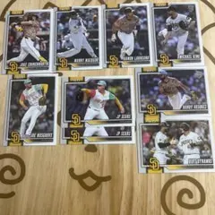 Topps サンディエゴ・パドレス 카드 세트