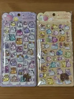 【A】オバケーヌ　ポップシール　うるちゅるシール　2枚セット