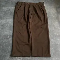 90s croft&barrow バギーパンツ グレー系 ワイドワークパンツ - メルカリ