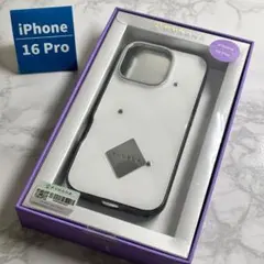 新品未開封 iPhone16 PYNANAメタルダイアモンド背面ケース ホワイト