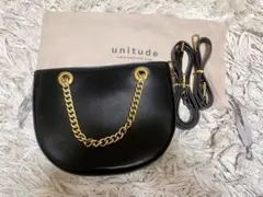 ✨未使用級✨unitude アニチュード EN ROUTE ハンドバッグ 黒 コレクション - Unitude