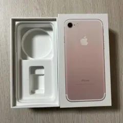 Apple iPhone 7 空箱 ローズゴールド
