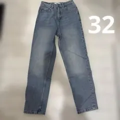 ZARA デニムパンツ ズボン ブルー 32インチ