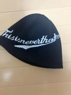 thisisneverthat ニット帽 ビーニー ブラックのサムネイル