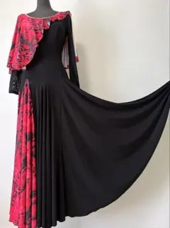 【特価品】社交ダンスワンピース　準正装　パーティワンピース