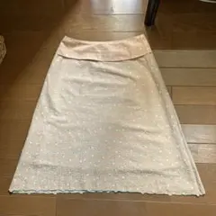 minä perhonen サイズ1 crystal 刺繍 ひざ丈 スカートのサムネイル