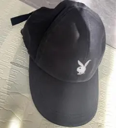 PLAYBOY ブラックキャップ ロゴ刺繍のサムネイル