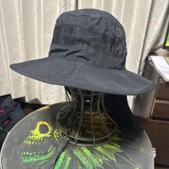 サファリハット　ブラック　バケットハット