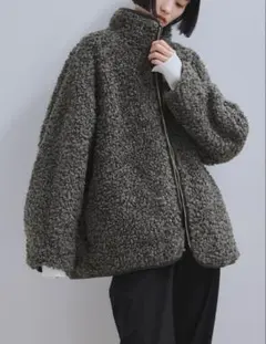 【WEB限定】リバーシブルボアブルゾン