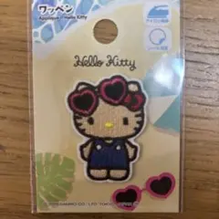 ハローキティ　日焼けワッペン