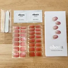 【natu さん専用】ohora ジェルネイルシール ピンク系 30枚