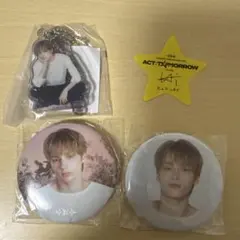 txt カプセルトイ ヒュニンカイ 缶バッジ アクキー セット