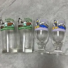 【非売品】ディズニーグラス 4セット マクドナルドオリジナルグラス