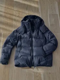 デサントオルテライン　水沢ダウン　アンカー　ネイビー　中古