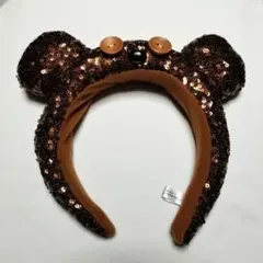 ユニバーサルスタジオジャパン クマ耳カチューシャ スパンコール