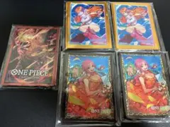 ワンピースカード　スリーブ　レベッカ　ナミ　エース　チャンピオンシップ