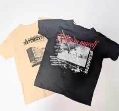 プリント　Tシャツ　2枚セット
