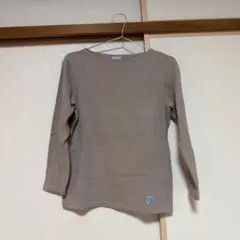 オーチバル　長袖バスクシャツ　ベージュ　サイズ2