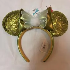 新品タグ付 上海ディズニー 9周年 ティンカーベル スパンコール