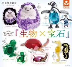 生物×宝石 ガチャ ４種