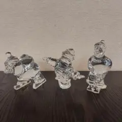 バカラ 置物 インテリア Baccarat フィギュア ベア 熊 クマの休日