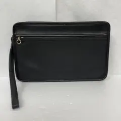 COACH オールドコーチ クラッチバッグ セカンドバッグ 自立 ブラック